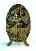 Шкатулка с кристаллами Сваровски Яйцо-шкатулка (малое) 8