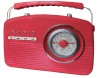 Переносной радио приемник Camry CR 1130 (FM MW SW LW) красный